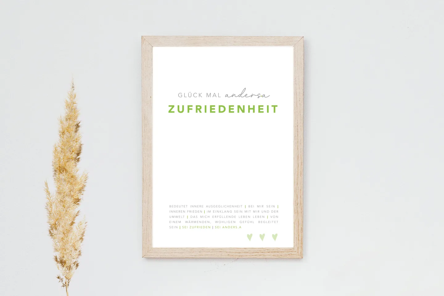 Zufriedenheit