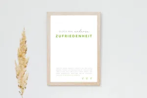 Zufriedenheit