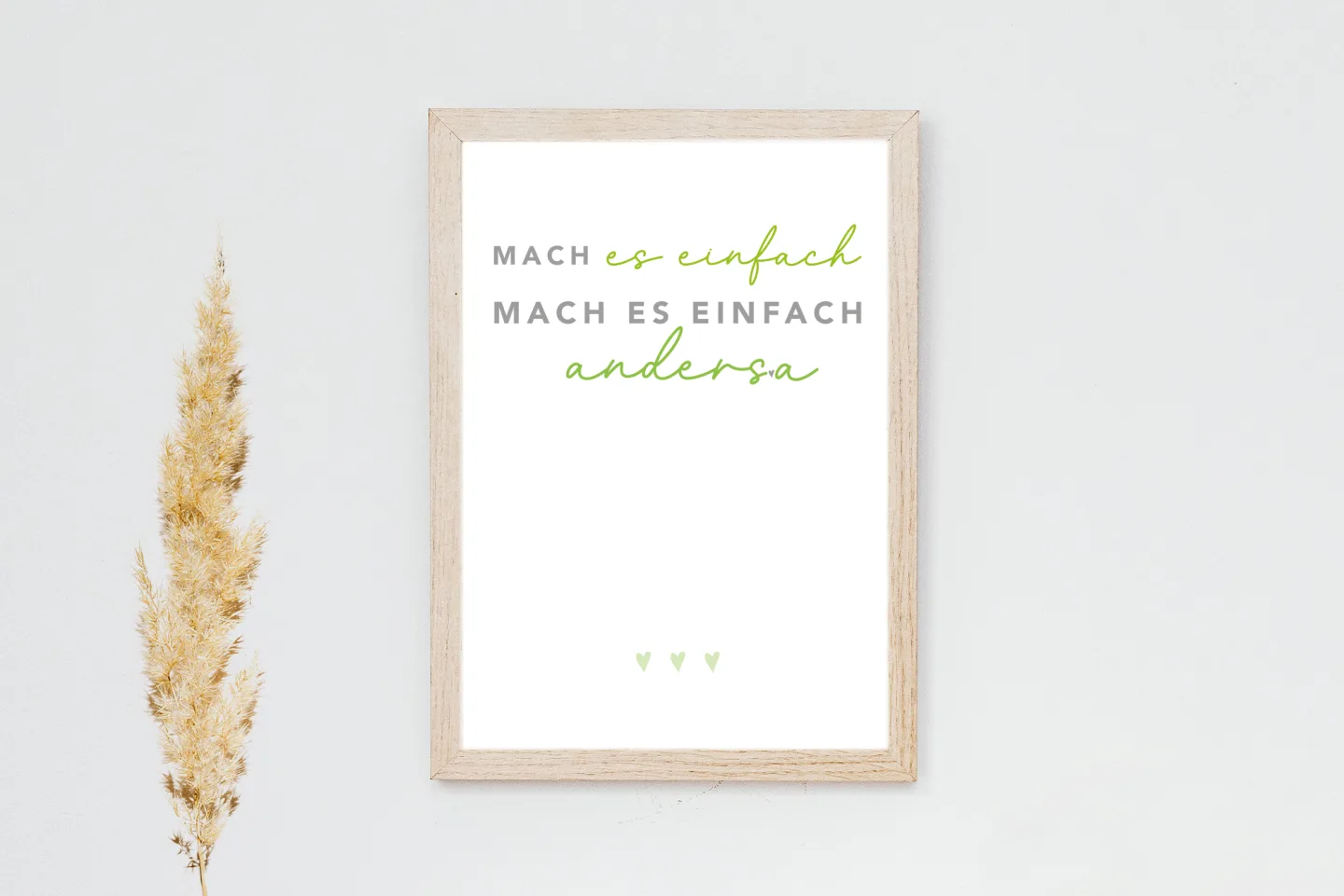 Mach es einfach