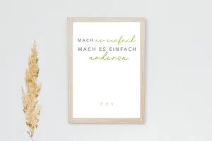 Mach es einfach